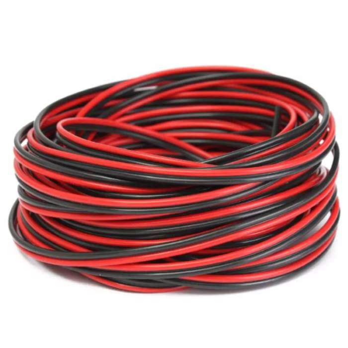 red and black speaker wire
