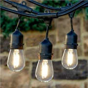 S14 Edison String Lights Outdoor
